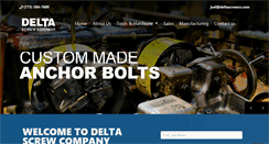 Desktop Screenshot of deltascrewco.com
